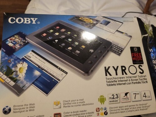Coby kyros mid7014 4gb - kyros, 4gb,